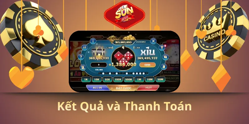Kết quả và thanh toán